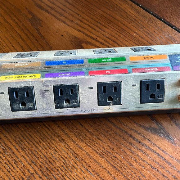MonsterMulti-Color Outlet Surge Protector - Picture 4 of 4